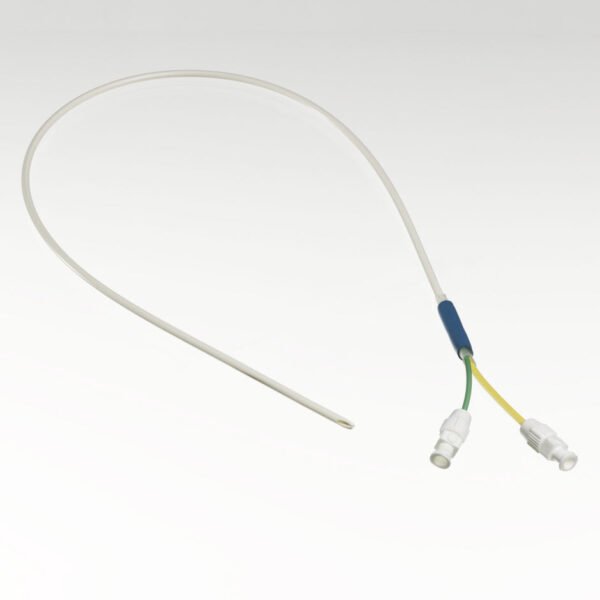 Dual Lumen Ureteral Catheter (Blue, Yellow, White)